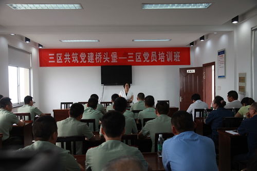 连云区组织部领导为港区营区社区党员讲党课